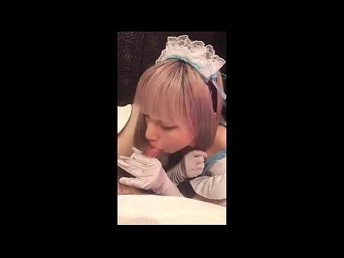 ❤️ Japonų dievaitis [mayuka], prancūzės tarnaitės kostiumas, 1 dalis, blowjob ir masturbacija su losjonu Seks video prie mūsų ❌️❤
